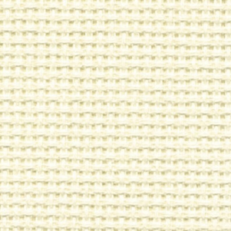 14 Count Cream Aida From DMC Assorted Sizes Ecru Cross Etsy