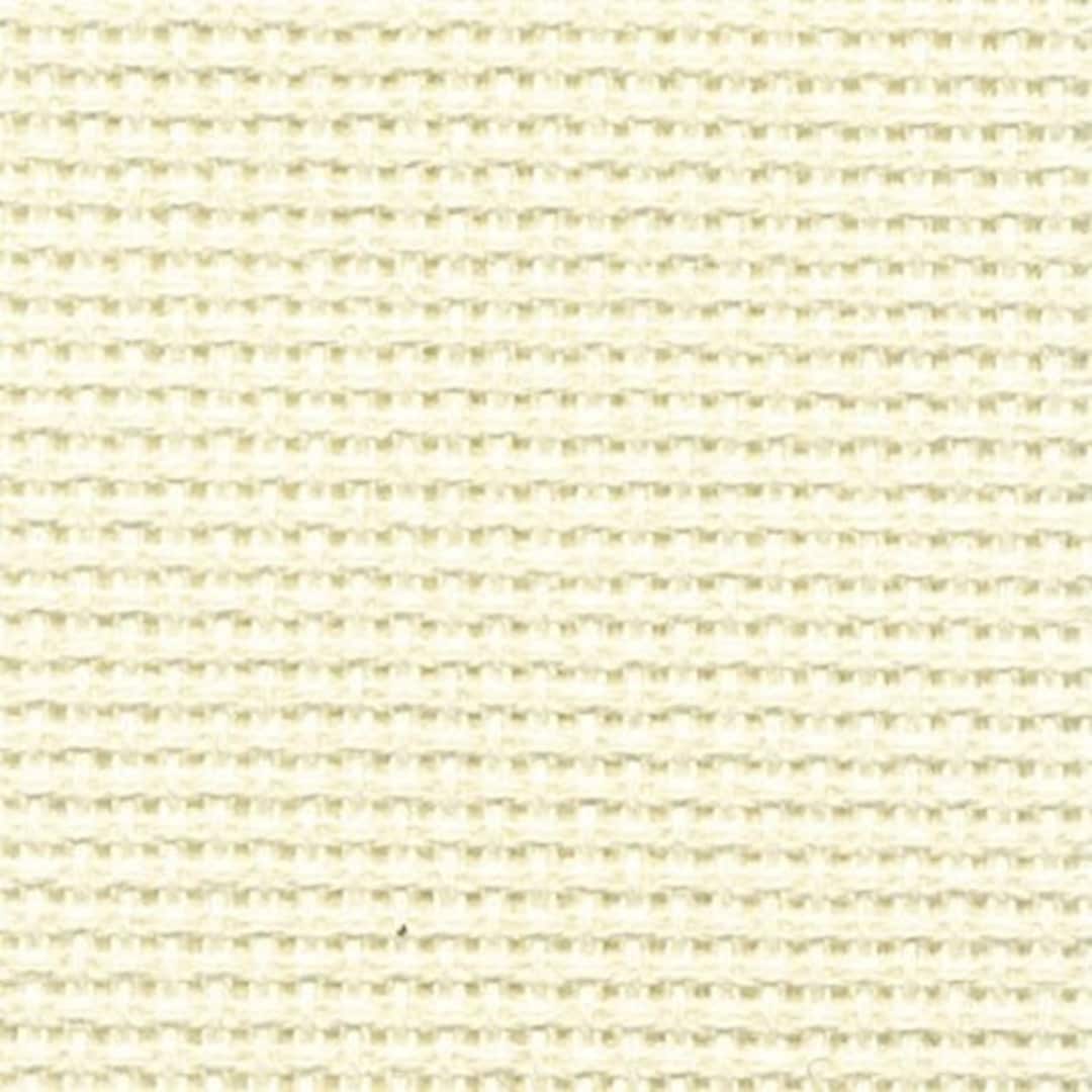 Zweigart 16 Count Ecru/cream 264 Aida Fabric , Cross Stitch Fabric, 55 X 50  Cm, 110 X 50 Cm, Needlework Aida -  Israel