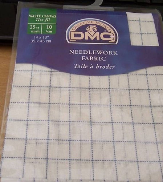 Multiple Sizes Available 14 Count Zweigart Waste Canvas