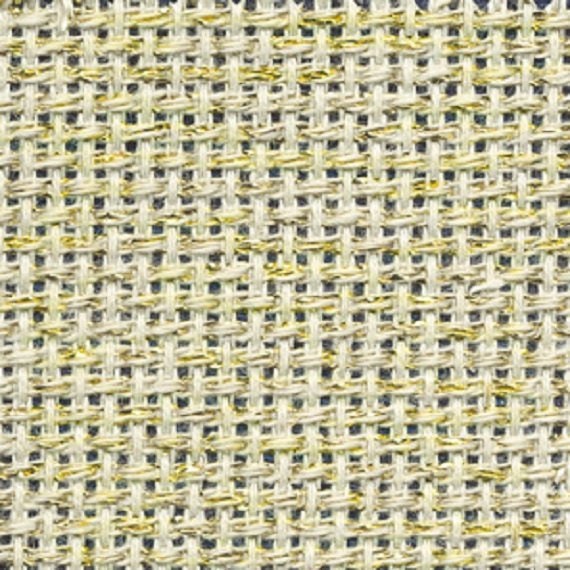Zweigart Pale Lemon 14 count Aida 100cm x 110 cm