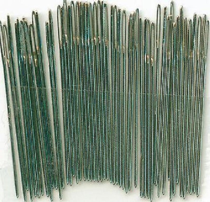 Nickel Plated Needles for Cross Stitch Size 28 Embroidery/ Etsy