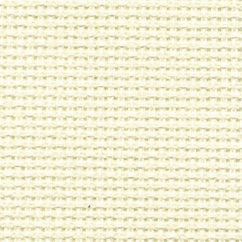 CS-6, Aida, cross stitch fabric, 18 count, 23 x 32 inches, cream
