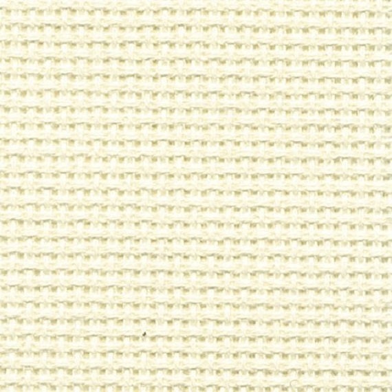 Zweigart 16 Count Ecru/cream 264 Aida Fabric , Cross Stitch Fabric, 55 X 50  Cm, 110 X 50 Cm, Needlework Aida 