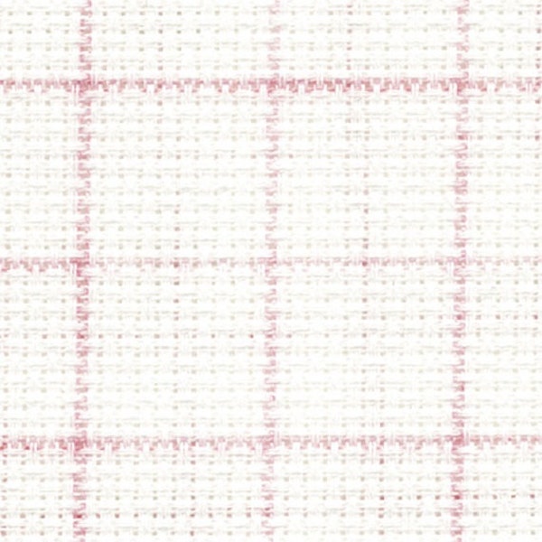 Aida 14 count Magic Guide Aida Blanc from DMC , assorted sizes, cross stitch fabric, gridded fabric, red line cloth