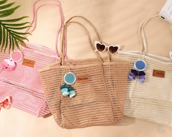 Beach Bag personalized, Custom Bridesmaid Tote Bag, Bridal Shower Bag, Beach Tote Bag, Beach Bag Bachelorette, Bridesmaid Proposal