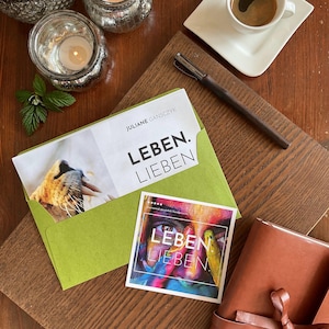 LEBEN.LIEBEN. Mindfulness Briefserie - Schenke dir Momente der Ruhe und Klarheit durch bewusste Pausen in unserer reizüberfluteten Welt.