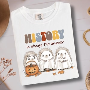 Koszulka dla nauczyciela historii, prezent dla nauczyciela historii, prezent z okazji uznania dla nauczyciela historii, prezent dla nauczyciela historii, prezent na dzień nauczyciela historii
