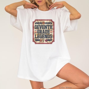 Camiseta de séptimo grado, camiseta de maestro de séptimo grado, camiseta de maestro de séptimo grado, camiseta de séptimo grado, camiseta de séptimo grado, escuadrón de séptimo grado
