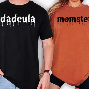 Halloween Matching Shirts, Funny Couples T-Shirts, Halloween Couples Shirts, Mom Dad Halloween, Funny Couples Halloween Shirts,Spooky Couple