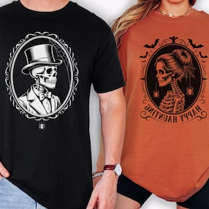 Halloween Matching Shirts, Funny Couples T-Shirts, Halloween Couples Shirts, Mom Dad Halloween, Funny Couples Halloween Shirts,Spooky Couple
