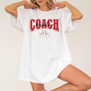 Comfort Colors® Personalized Coach Shirt, Custom Coach Gift, Cheer Coach Shirt, Coach Name Shirt, Coach Game Day Shirt, Team Gift, Coaches