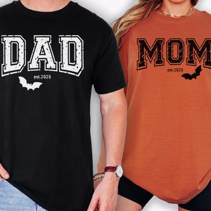 Halloween Matching Shirts, Funny Couples T-Shirts, Halloween Couples Shirts, Mom Dad Halloween, Funny Couples Halloween Shirts,Spooky Couple