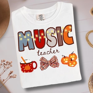 Music Teacher Shirt, Music Teacher Gift, Musician Tee, Music Lover Gift, Teacher Appreciation, Teacher Love Tee