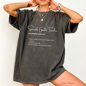 Camiseta de séptimo grado, camiseta de maestro de séptimo grado, camiseta de maestro de séptimo grado, camiseta de séptimo grado, camiseta de séptimo grado, escuadrón de séptimo grado