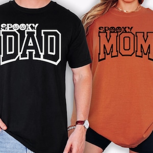 Halloween Matching Shirts, Funny Couples T-Shirts, Halloween Couples Shirts, Mom Dad Halloween, Funny Couples Halloween Shirts,Spooky Couple