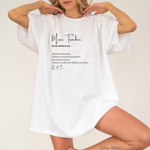 Music Teacher Shirt, Music Teacher Gift, Musician Tee, Music Lover Gift, Teacher Appreciation, Teacher Love Tee
