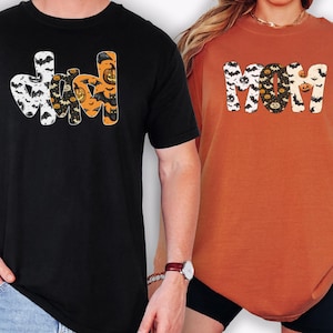 Halloween Matching Shirts, Funny Couples T-Shirts, Halloween Couples Shirts, Mom Dad Halloween, Funny Couples Halloween Shirts,Spooky Couple