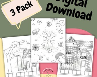 Spring Coloring Pages