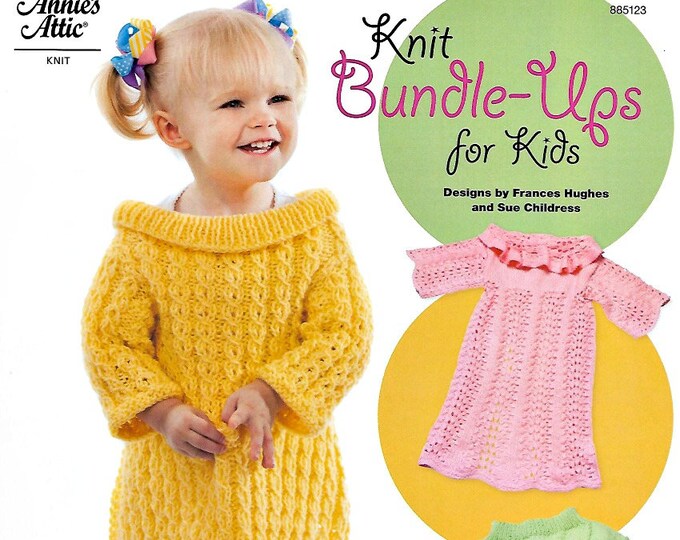 Knit Robe Patterns KINT BUNDLE-UP Knitting Patterns Robes, Wraps. Patterns for Kids Great ...