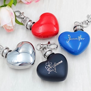 Metalen hartvormige wijnfles sleutelhanger, cadeau bruidsmeisje, bruidsjonkers cadeau, cadeau bruidsmeisje, feestcadeau, gepersonaliseerde geschenken, jubileumcadeau