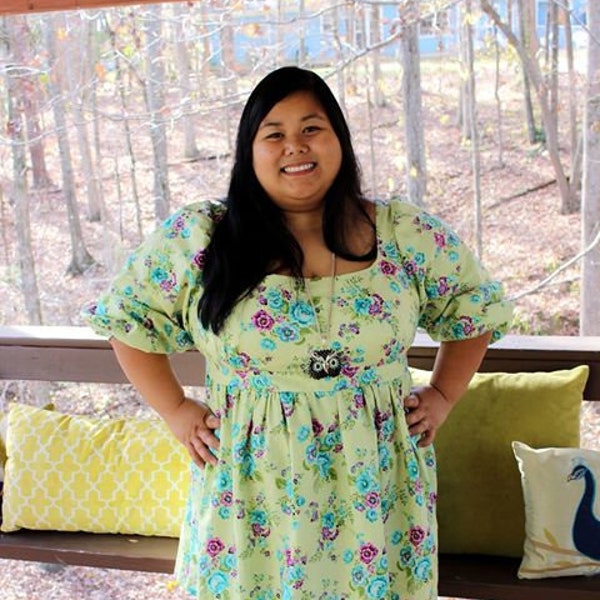 Sis Boom Carolina Mae Sewing Pattern, PDF E-Book - with Scientific Seamstress