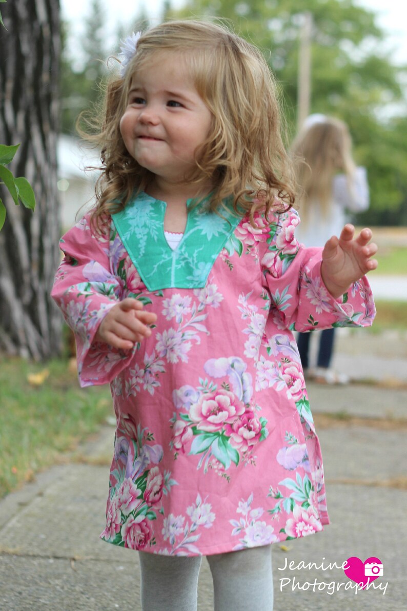 Sis Boom Sophie kids Tunic Pattern PDF Sewing Pattern E-Book with Scientific Seamstress image 10