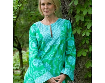 Sis Boom Patricia Tunic with Scientific Seamstress Pattern and Instructions, PDF Sewing Pattern E-Book