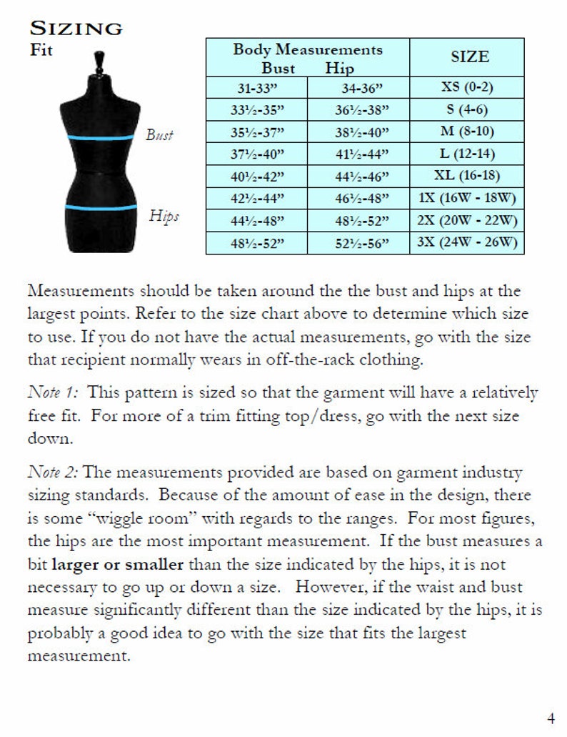 Sis Boom Vanessa, Easy Shift Top or Dress Sewing Pattern PDF E-Book with Scientific Seamstress image 7