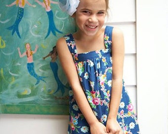 Sis Boom Bettyann - Girls Shift Dress or Top Pattern - PDF Sewing Pattern E-Book