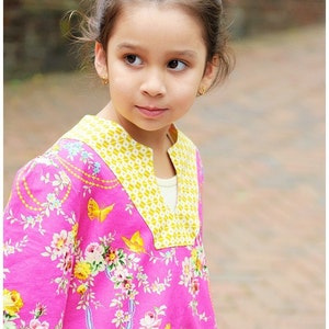 Sis Boom Sophie kids Tunic Pattern PDF Sewing Pattern E-Book with Scientific Seamstress image 1