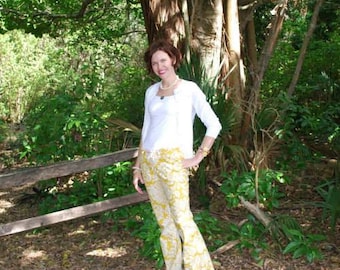 Sis Boom Judy's Fancy Pants - adult Bell Pants Sewing Pattern, PDF E-Book