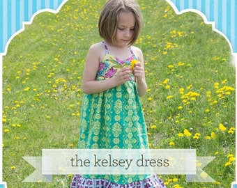 Sis Boom Kelsey top and dress pdf pattern 3m-14yrs