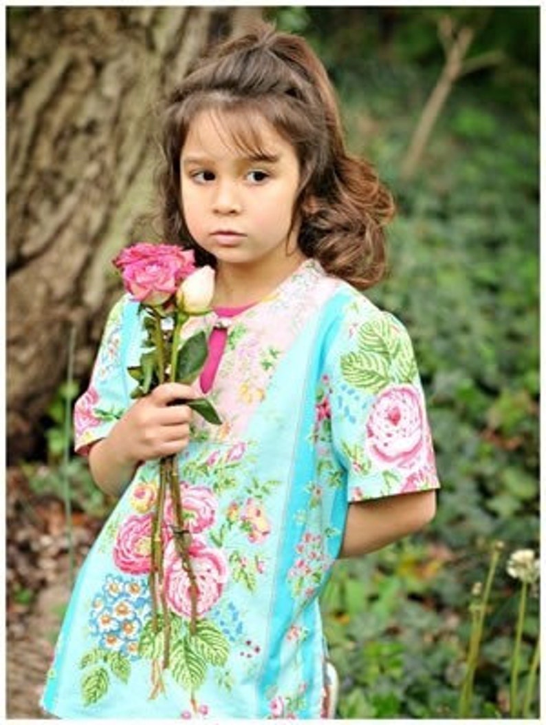 Sis Boom Sophie kids Tunic Pattern PDF Sewing Pattern E-Book with Scientific Seamstress image 3