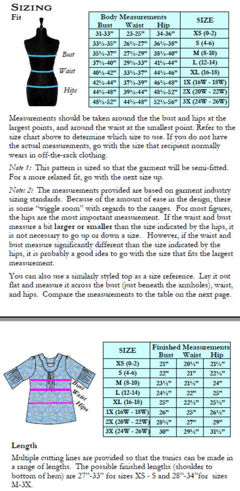 Sis Boom Shana Tunic with Scientific Seamstress Pattern and Instructions, PDF E-Book image 8