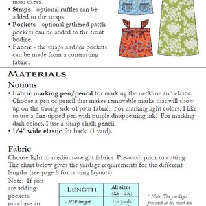 Sis Boom Vanessa, Easy Shift Top or Dress Sewing Pattern PDF E-Book with Scientific Seamstress image 6