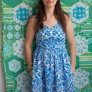 Sis Boom Angie Dress, Easy adult Dress Pattern PDF E-Book with Scientific Seamstress image 3