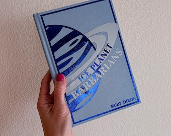 Edición especial personalizada reencuadernada de Bárbaros del Planeta Helado