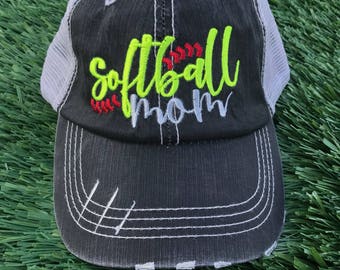 softball mom hat