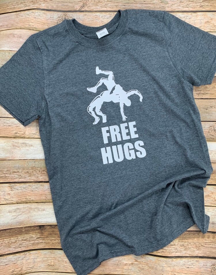 Free Hugs Wrestling Shirt | Etsy Canada