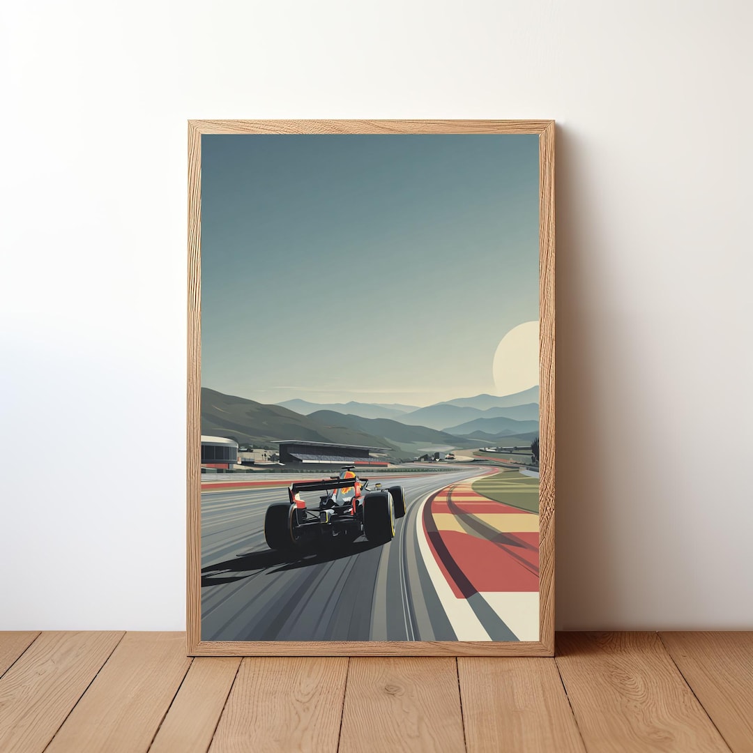 Formula One Car Racing Poster Formula One Racing Poster: Vintage F1 Grand Prix Car Art | F1-43 - Etsy