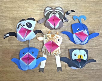 PAKU PAKU Animales 2 - Actividad de plegado de papel