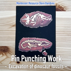 Pin Stanzerarbeit - Ausgrabung von Dinosaurier Fossilien