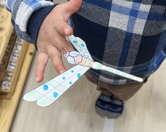Balancing toy：Dragonfly