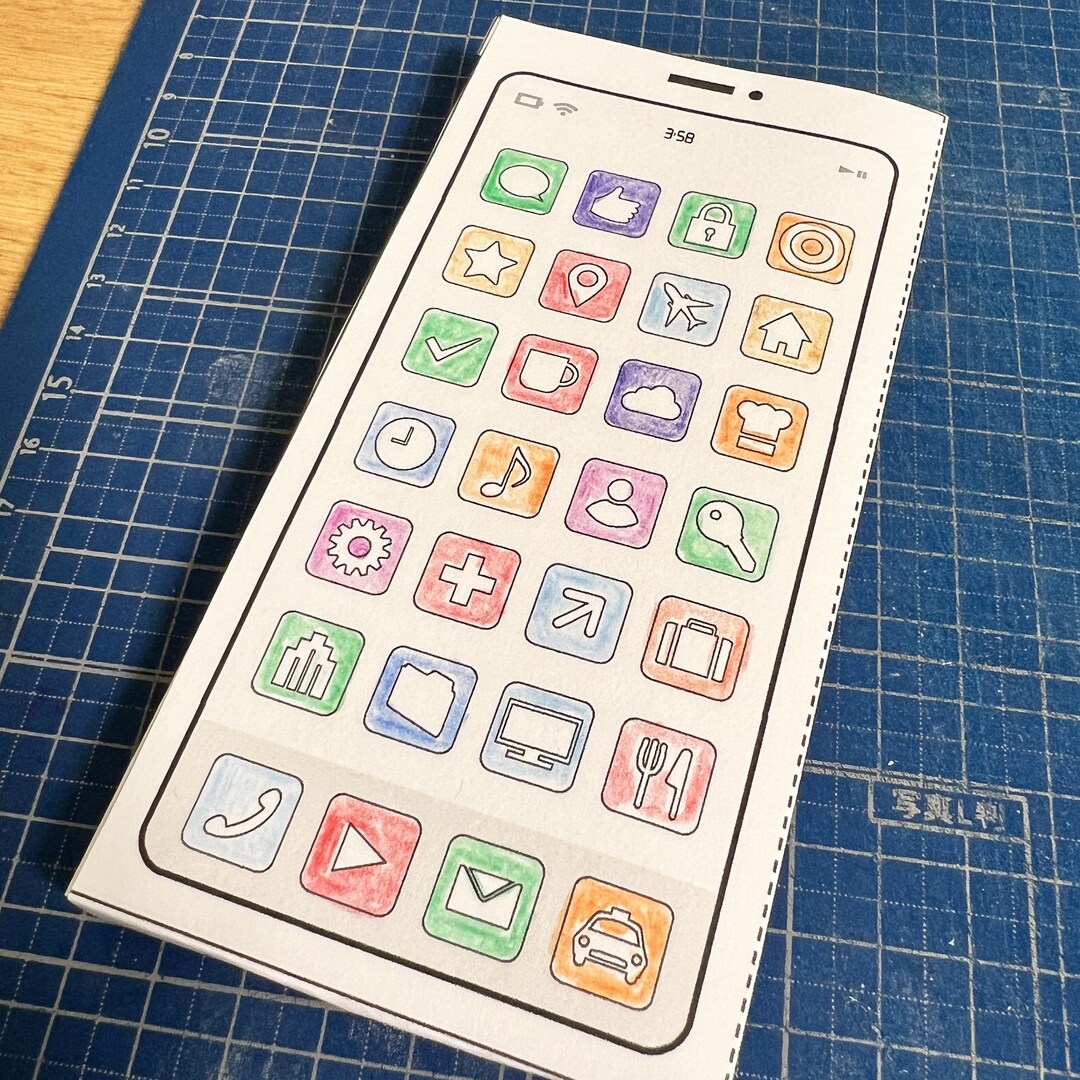 Paper Craft - Create Your Own Smartphone | DIY Printable Activity for ...