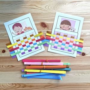 Colorful Quilt Paper Weaving Kit