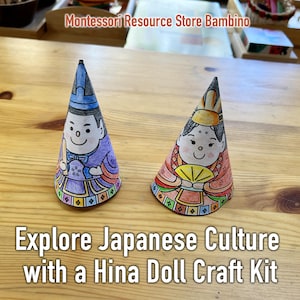 Erforsche die Japanische Kultur mit einem Hina-Puppen-Bastelset