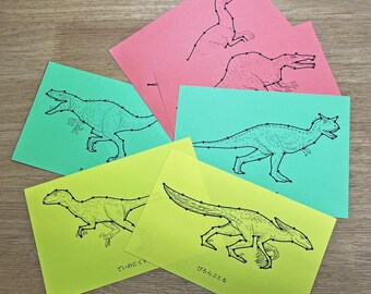 Conjunto de atividades de costura de dinossauros: 16 dinossauros exclusivos para criar e aproveitar