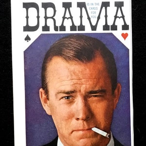 1950er Jahre US Playing Card Vintage Ad, Werbekunst, Fahrradkarten, Magazin-Werbung, Print-Werbung, Werbung, ideal zum Einrahmen.