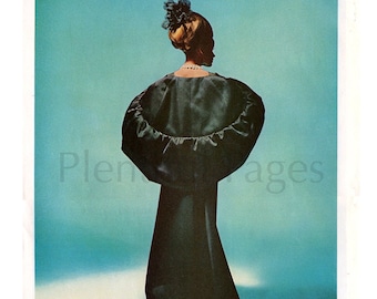 1966 Modess Vintage Ad,  1960&#39;s Fashion, Retro Fashion, 1960&#39;s Gown, Magazine Ad, Advertising Art, Great for Framing.