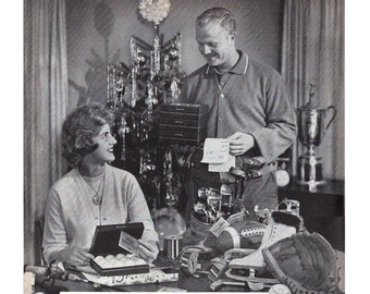 1962 Brunswick Sports Ad, Jack Nicklaus, Vintage Golf Magazine Print